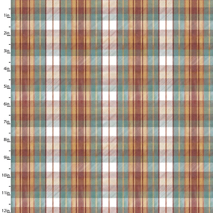 3 Wishes - Pumpkin Please - Harvest Plaid, Multi