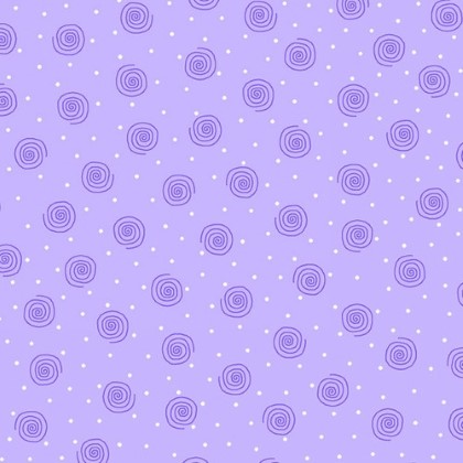 A.E. Nathan - Comfy Flannel Prints - Swirl Dot, Purple