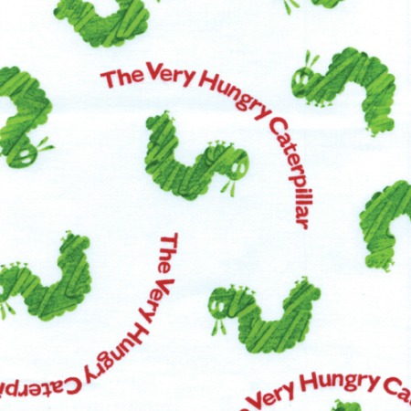 Andover - The Very Hungry Caterpillar - Hungry Caterpillar, White