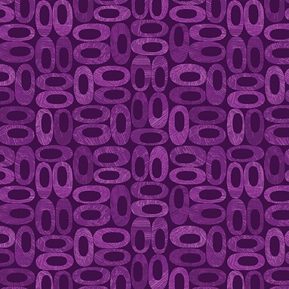 Benartex - Alluring Butterflies - Oblongs, Medium Purple