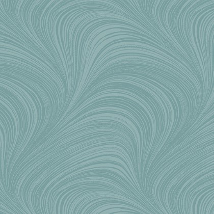 Benartex Traditions - Wave Texture Pearlescent, Teal