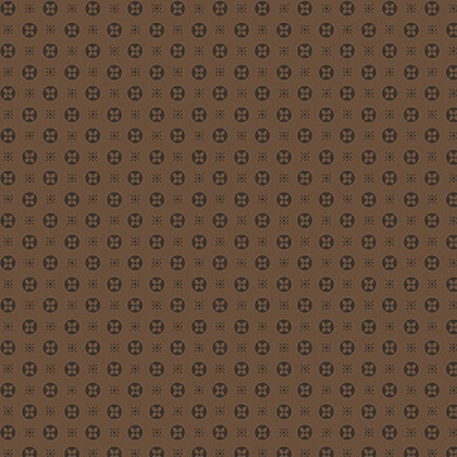 Blank Quilting - Ashton Collection - Circle Clover, Cocoa