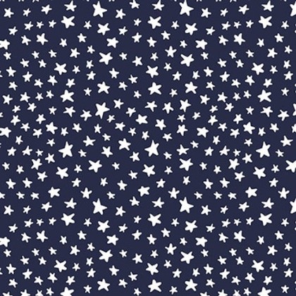 Blank Quilting - Camp USA - Stars, Navy