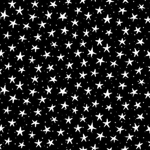 Blank Quilting - Paradox - Stars, Black