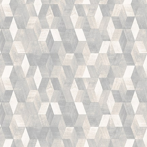 Blank Quilting - Purely Neutral - Harlequin, Grey