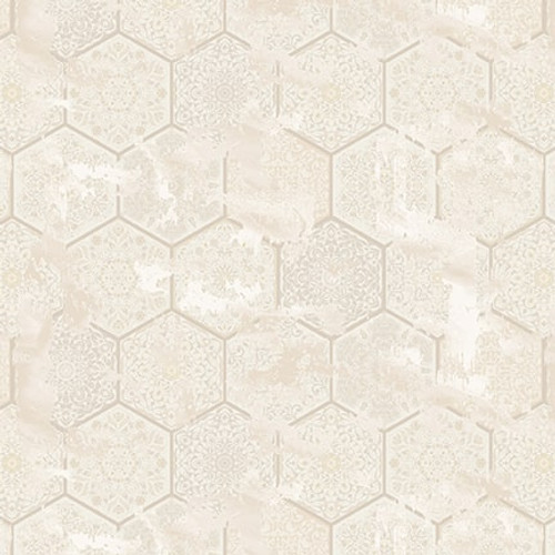 Blank Quilting - Purely Neutral - Textured Tiles, Ivory