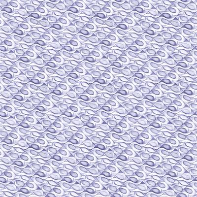 Clothworks - Trellis - Diagonal Geo, Light Purple