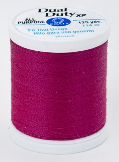 Coats & Clark Thread - All Purpose Dual Duty XP - 125 yds, Bright Coral