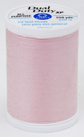 Pinks 250 Yds Coats & Clark Dual Duty XP All Purpose Polyester Thread  250yds, Size 50, Tex 30, Art. S910 