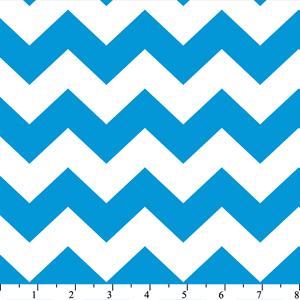 David Textiles - Chevron - Chevron, Blue