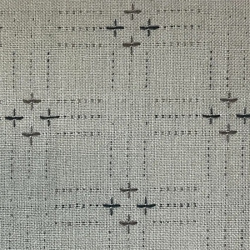 Diamond Textiles - Manchester - Plusses & Crosses, Sparrow