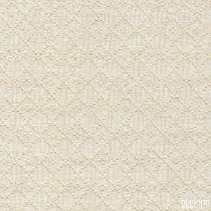 Diamond Textiles - Nikko III Homespuns - Crossed Diamonds, Bisque