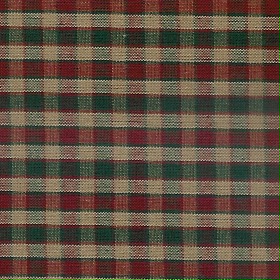 Dunroven House - Homespun - Plaid, Green/Red/Tan