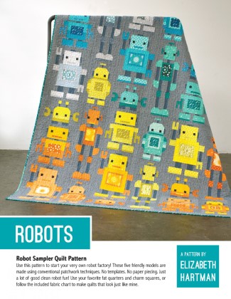 Elizabeth Hartman Pattern - Robots!