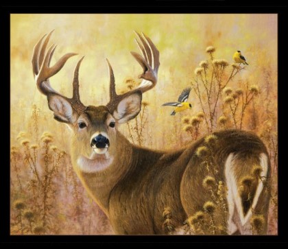 Elizabeth Studio - A Buck Stops Here - 36' Large Buck, Black