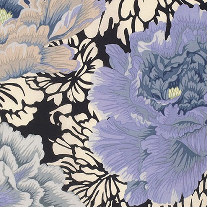 Free Spirit - Kaffe Fassett - Brocade Peony, Grey