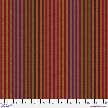 Free Spirit - Kaffe Fassett - Caterpillar Stripe, Earth