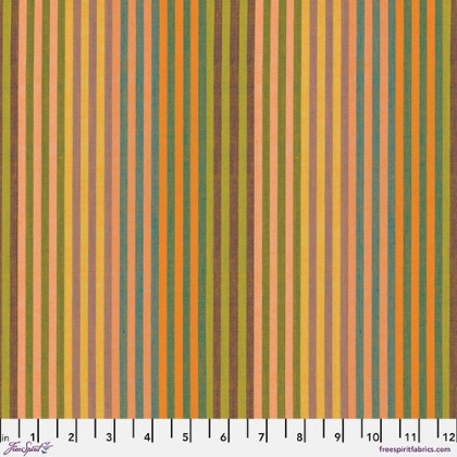 Free Spirit - Kaffe Fassett - Caterpillar Stripe, Sunshine