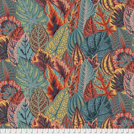 Free Spirit - Kaffe Fassett - Coleus, Teal