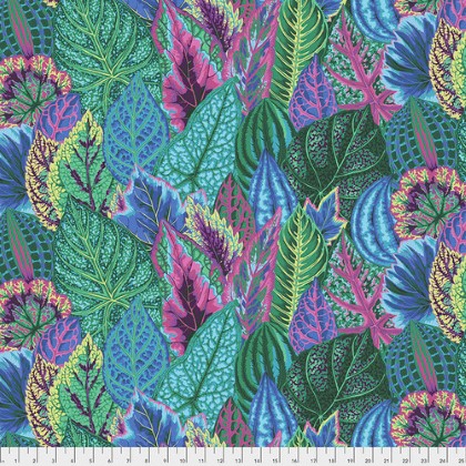 Free Spirit - Kaffe Fassett - Coleus, Turquoise