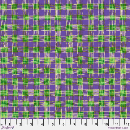 Free Spirit - Kaffe Fassett - Gingham, Purple