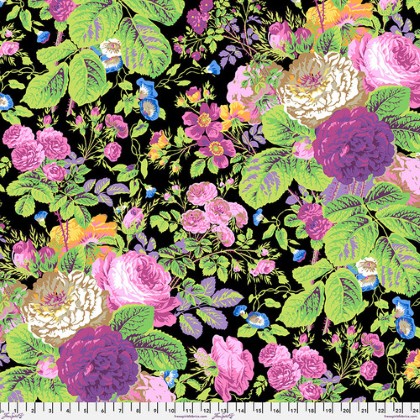 Free Spirit - Kaffe Fassett - Gradi Floral, Contrast