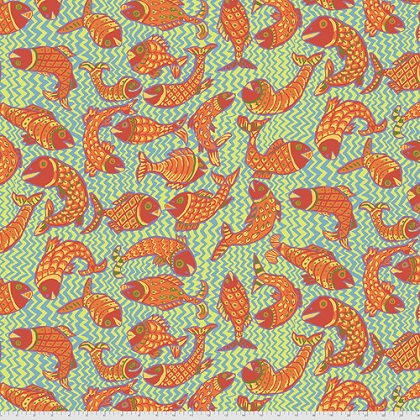 Free Spirit - Kaffe Fassett - Koi Polloi, Yellow