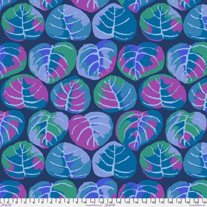 Free Spirit - Kaffe Fassett - Palm Leaves, Blue