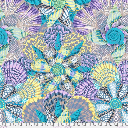 Free Spirit - Kaffe Fassett - Sailor Valentine, Grey