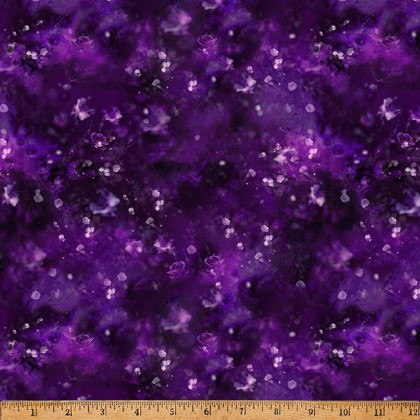 Hoffman California - Jewel Depths - Tonal Print, Amethyst