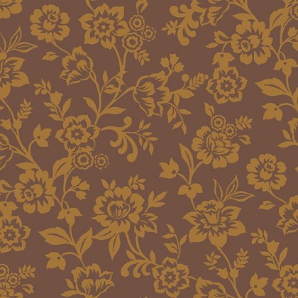 Marcus Fabrics - Ginger Grove - Vines, Taupe