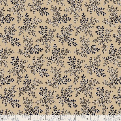 Marcus Fabrics - Indigo Neutrals - Sprig, Tan