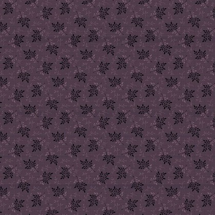 Marcus Fabrics - Paula's New Companions - Branches, Purple