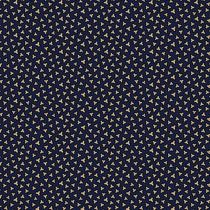 Marcus Fabrics - Paula's New Companions - Triangles, Navy