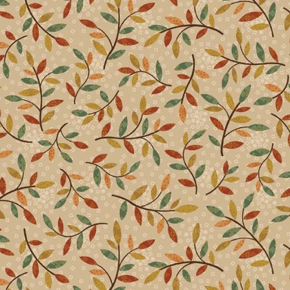 Marcus Fabrics - Scarecrow's Song - Leaves, Multi