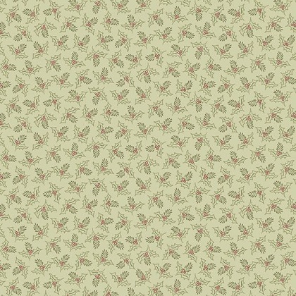 Marcus Fabrics - Songbird Holiday - Holly, Sage