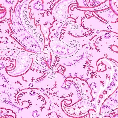 Michael Miller - Floral Fantasy - Fantasy Paisley, Pink