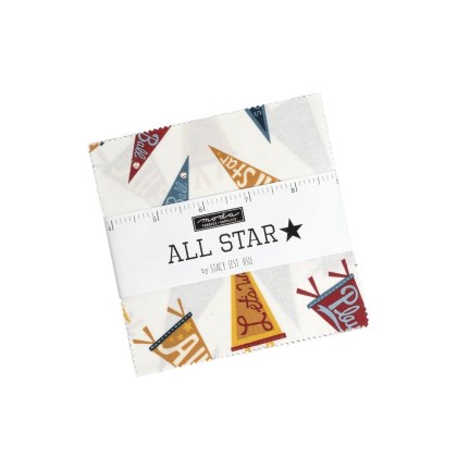 Moda - Charm Pack - All Star - 42 - 5 Squares