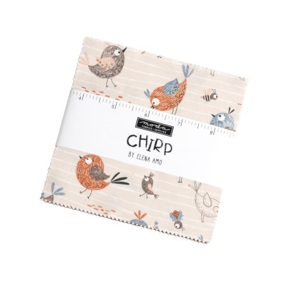 Moda - Charm Pack - Chirp - 42 - 5' Squares