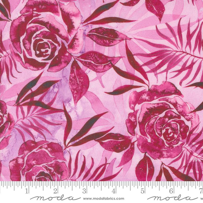 Moda - Coming Up Roses - Prussian Rose, Magenta