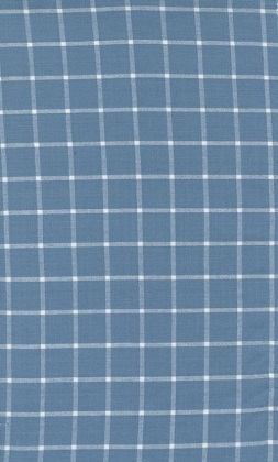 Moda - Easy Living Toweling - 18' Hemmed Edge Checks, Sky