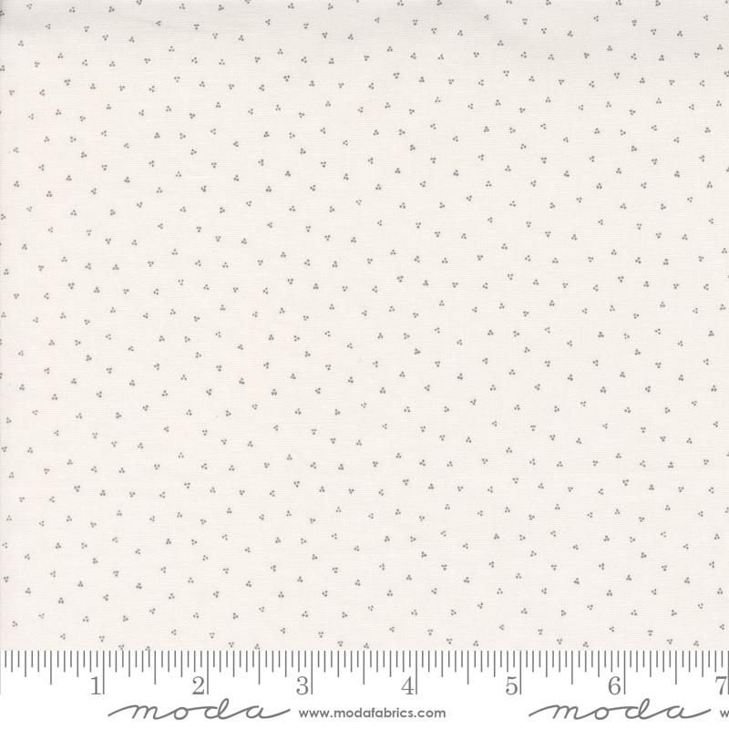 Moda - Itty Bitty Background Gatherings - Dot Trio, Grey