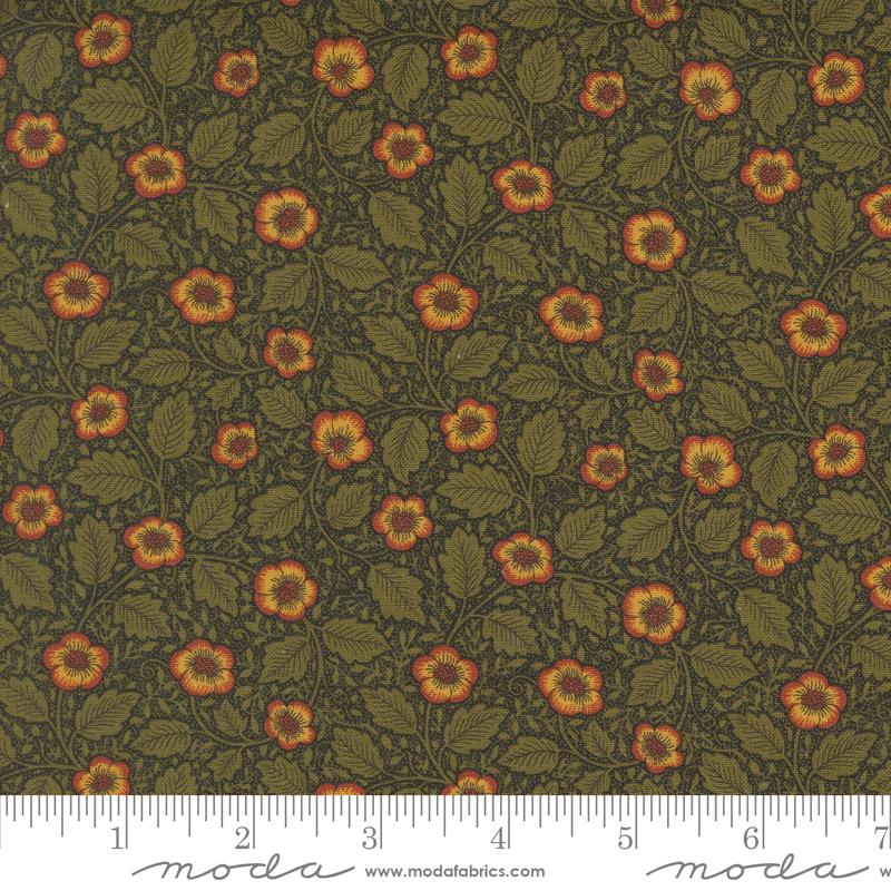 Moda - Morris Manor - Antipodes Florals, Ebony