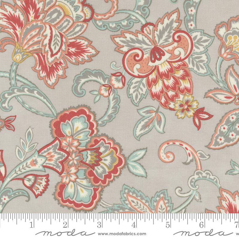 Moda - Sandalwood - Fleur Paisley, Moonbeam