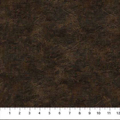 Northcott - Barn Quilts - Texture, Dark Brown