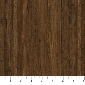 Northcott - Cat Tales - Wood Grain, Brown