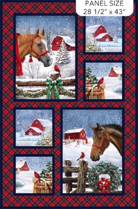 Northcott - Farmstead Friends - 28.5' Horse Panel, Red