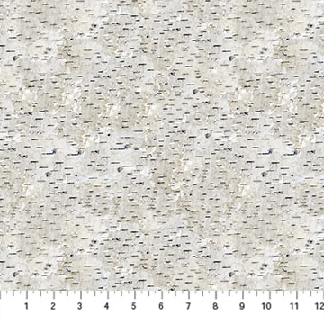 Northcott - Gray Wolf - Birch Texture, Gray