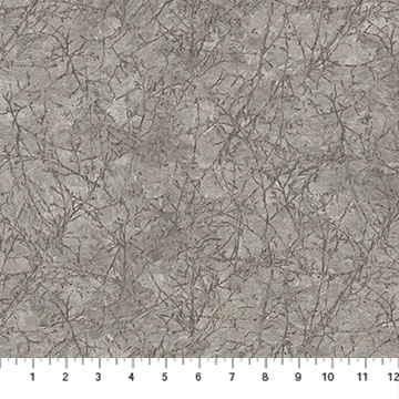 Northcott - Gray Wolf - Branches, Gray