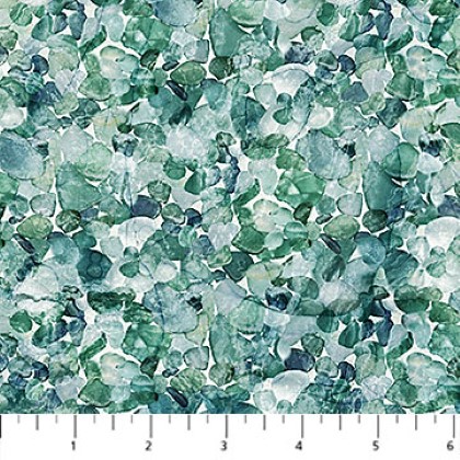 Northcott - Sea Breeze - Sea Glass, Seafoam